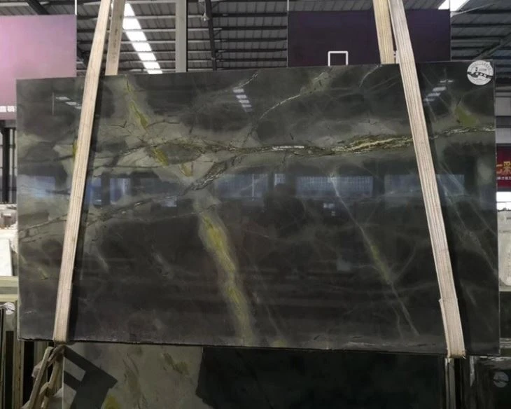 China Peacock Green Marble Slabs China Peacock Green Marble Slabs