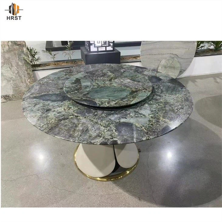 Green granite dinning table