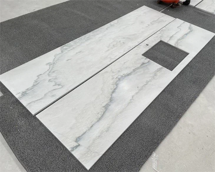 Natural Brazil White Quartzite Basement Counter Bar Top