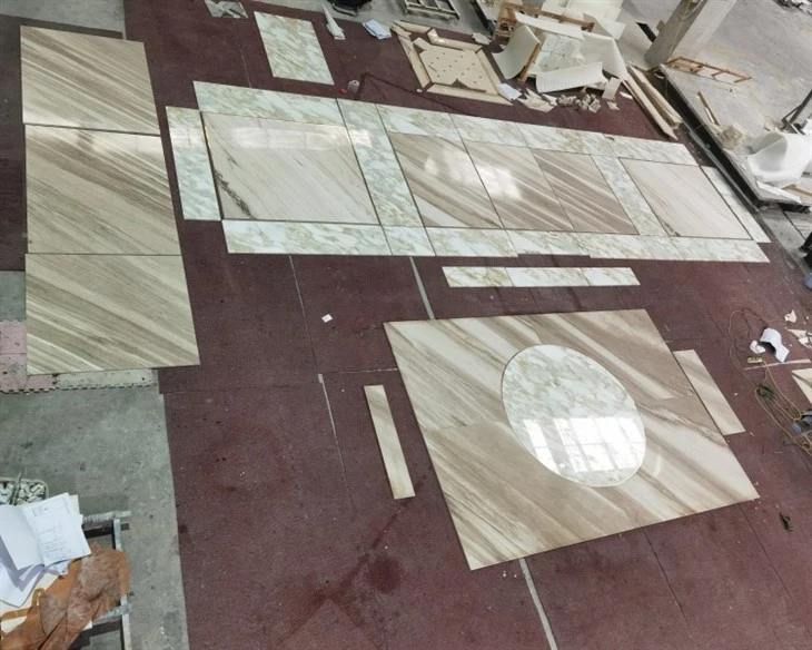 Hot Sale Calacatta Gold Marble Flooring Tiles