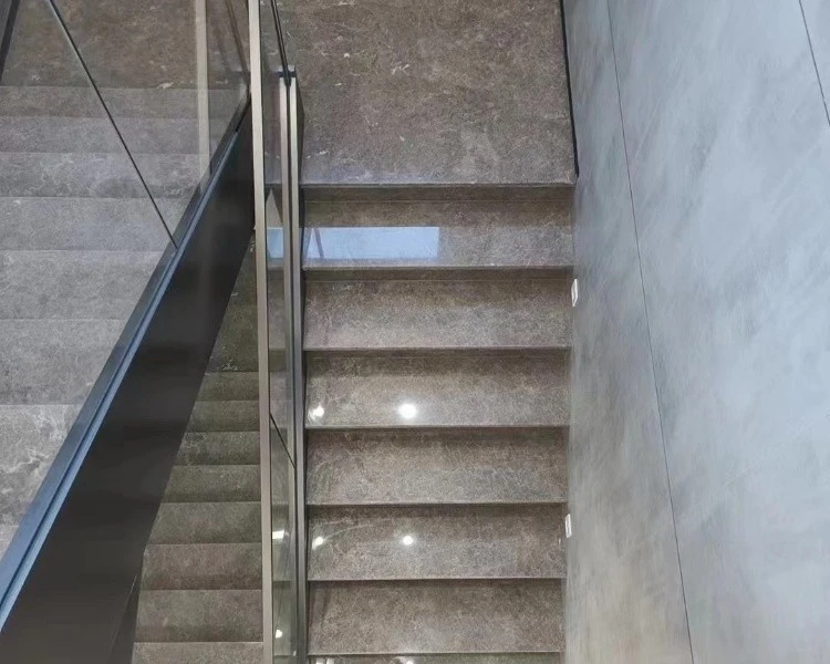 Cyprus Grey Marble stair Cyprus Grey Marble stair